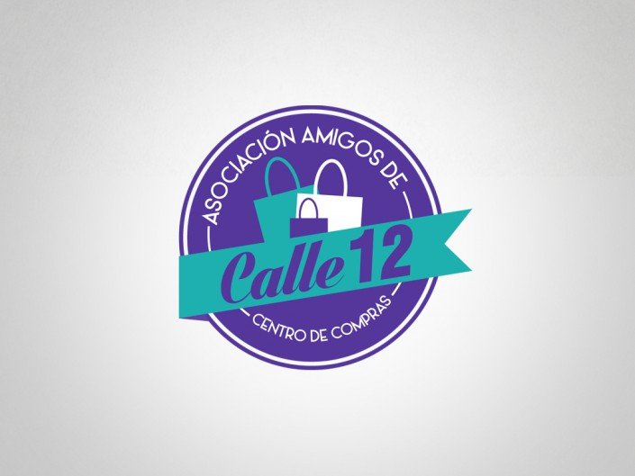 Logo para el Centro Comercial de Compras Calle 12
